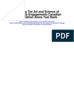 Auditing The Art and Science of Assurance Engagements Canadian 14th Edition Arens Test Bank