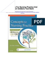 Concepts For Nursing Practice 2nd Edition Giddens Test Bank