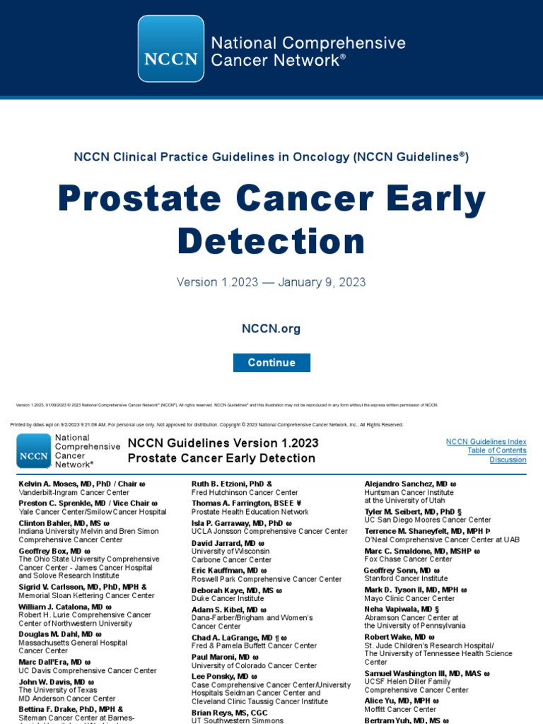 Prostate Detection PDF Prostate Specific Antigen Prostate Cancer