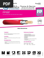 FP600 Fire Resistant Cable Overview | PDF | Direct Current | Electricity