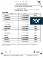 Calendario Emsad