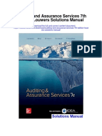 Auditing and Assurance Services 7th Edition Louwers Solutions Manual