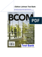 Bcom 5th Edition Lehman Test Bank