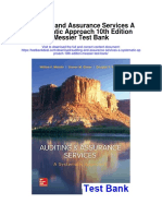 Auditing and Assurance Services A Systematic Approach 10th Edition Messier Test Bank