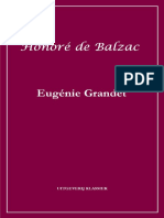 Honoré de Balzac (Eugénie Grandet)