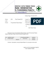 Surat Pengembalian Rapid Antigen