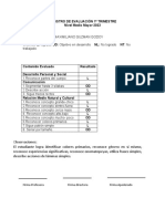 Registro de Evaluación 1º Trimestre - Exequiel Guzman