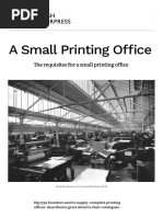 Requisites Small Printing Office