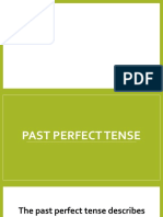 G7 Past Perfect Tense