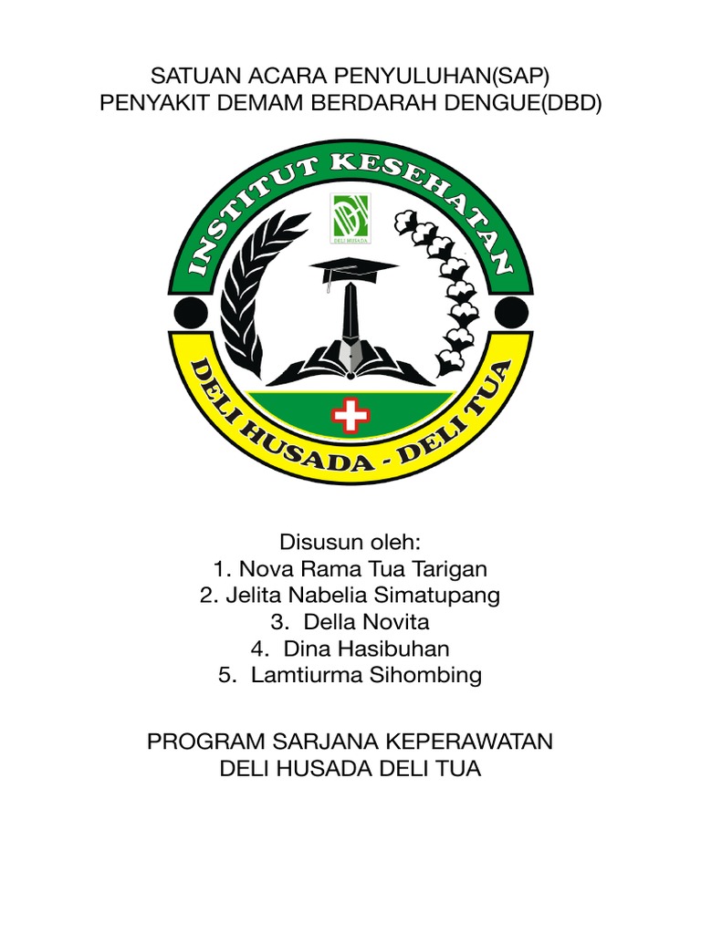 Satuan acara penyuluhan sap penyakit demam berdarah dengue dbd pdf