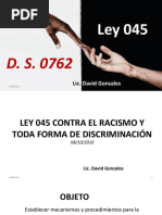 Ley Contra la Discriminación Racial en Venezuela | PDF | Discriminación ...