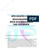 CDI 1 Specialized Crime Investigation 2 With Simulation