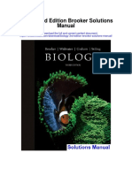 Biology 3rd Edition Brooker Solutions Manual