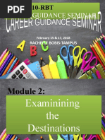 Career Guidance-Module2 Session1