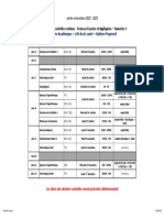 Calendrier CC S1-SEA