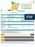 Phiếu Thu: Thông Tin Học Viên