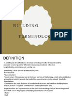 Building Terminology 1