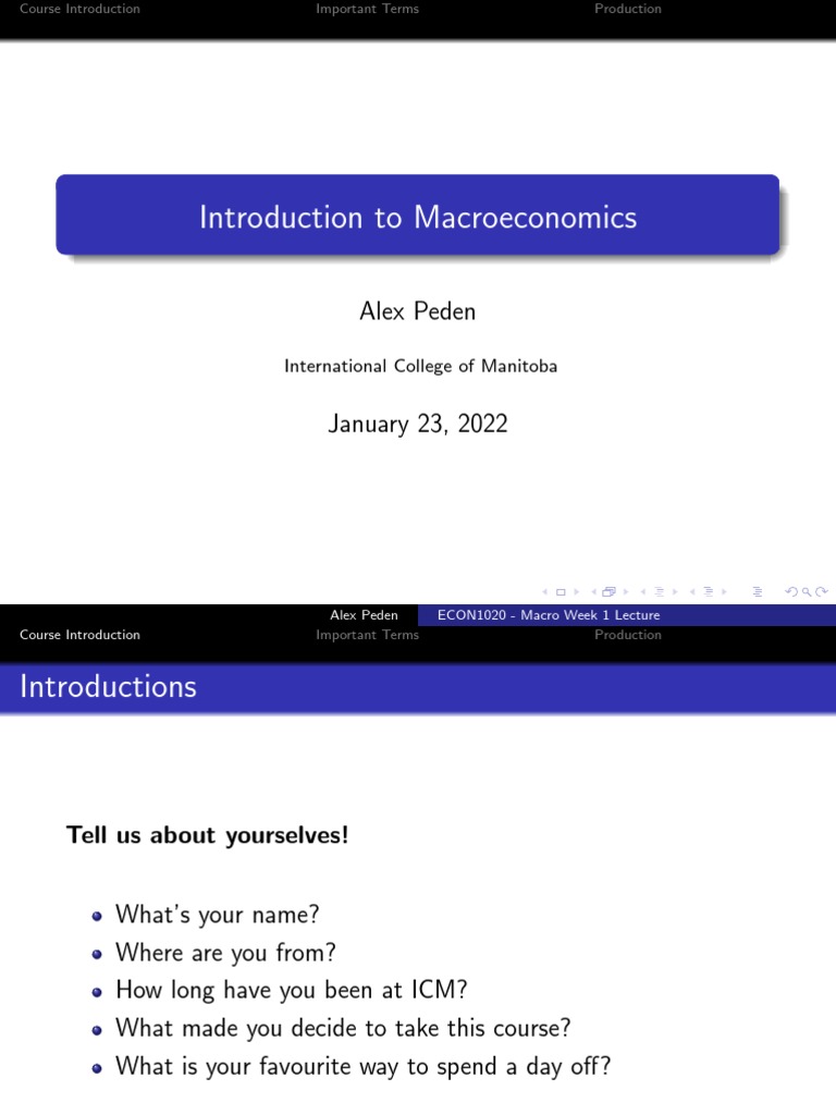 Week 1 Slides M | PDF