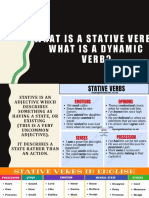 Stative Verbs