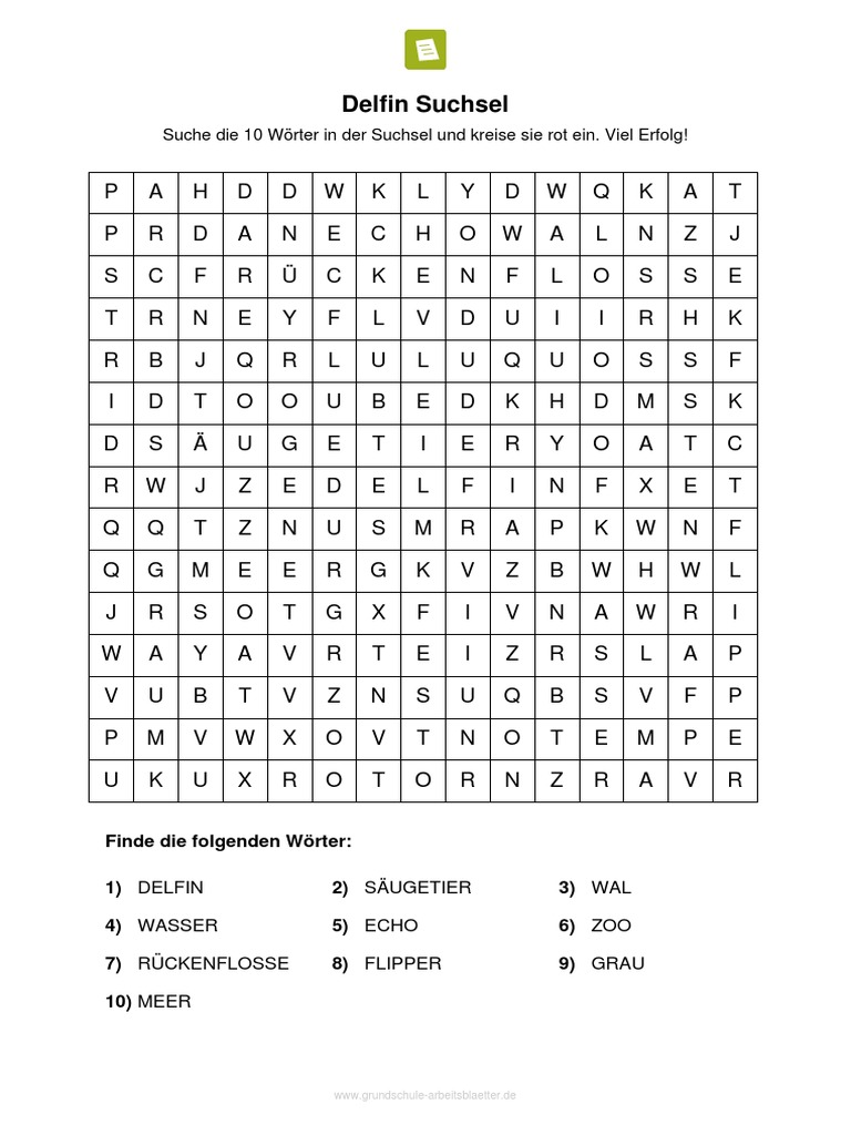 Suchsel Delfin | PDF