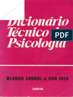 Dicionário Técnico de Psicologia