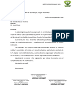 CARTA DE ENTREGA DE PLAN Operativo