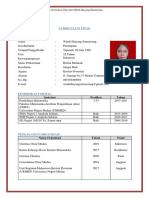 Curriculum Vitae Windi Shayang Situmorang