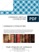 German Arts Literature 4