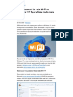 Ver A Password Da Rede Wi-Fi No Windows 11