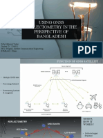 Using GNSS Reflectometry in The Perspective of Bangladesh