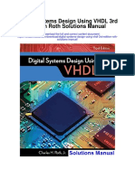 Digital Systems Design Using VHDL 3rd Edition Roth Solutions Manual