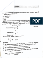 Fluid Mechanics Practicals