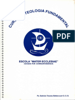 Curso de Teologia Fundamental - Mater Ecclesiae - Pe. Estevão Bettencourt