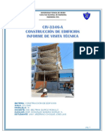 Civ-3346 Construccion de Edificios Informe de Visita Técnica