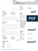 EF4e File Test 9A Answer Sheet