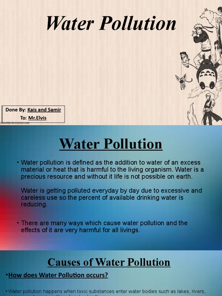Water Pollution | PDF | Science & Mathematics