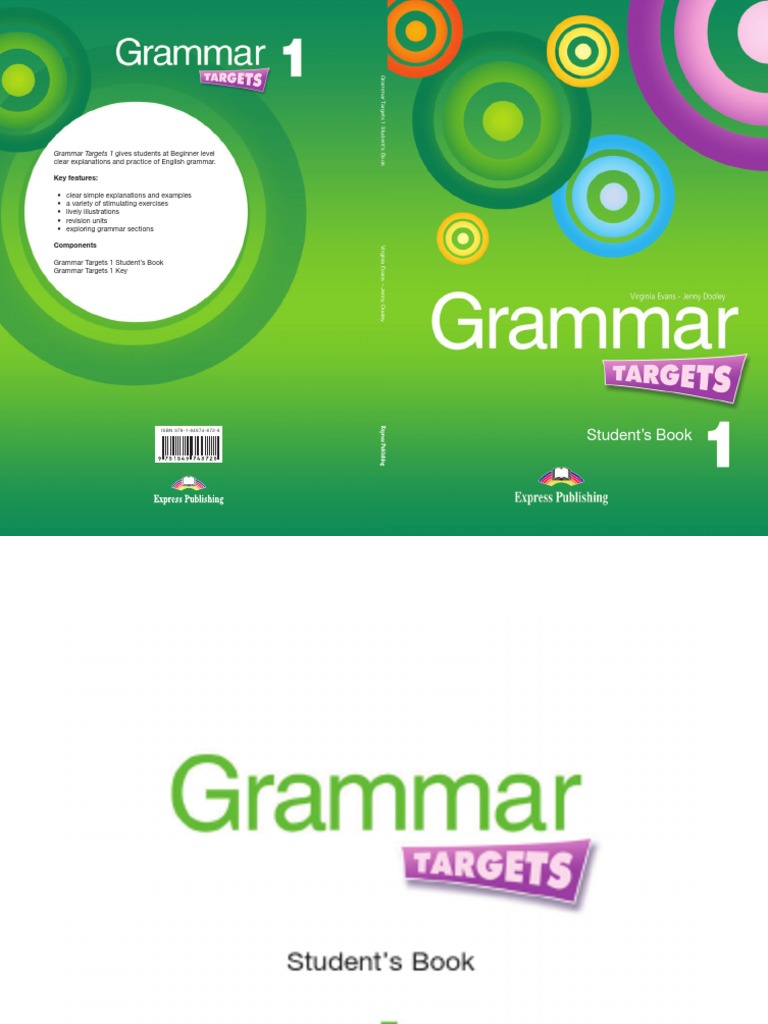 Grammar Targets PDF Adjective Grammatical Number