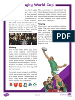 t2 T 078 Rugby World Cup Reading Comprehension Pack - Ver - 1