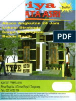 Brosur & PL Cluster Permata Tangerang