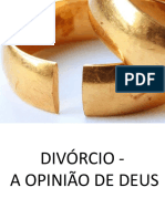 O Divórcio - A Opinião de Deus 01 01 2019