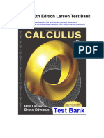 Calculus 10th Edition Larson Test Bank