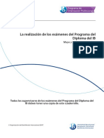 La Realización de Los Exámenes PD