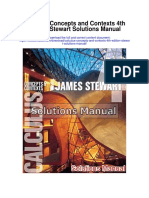 Calculus Concepts and Contexts 4th Edition Stewart Solutions Manual