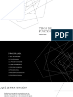 Tipos de Funciones