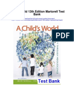 Childs World 13th Edition Martorell Test Bank