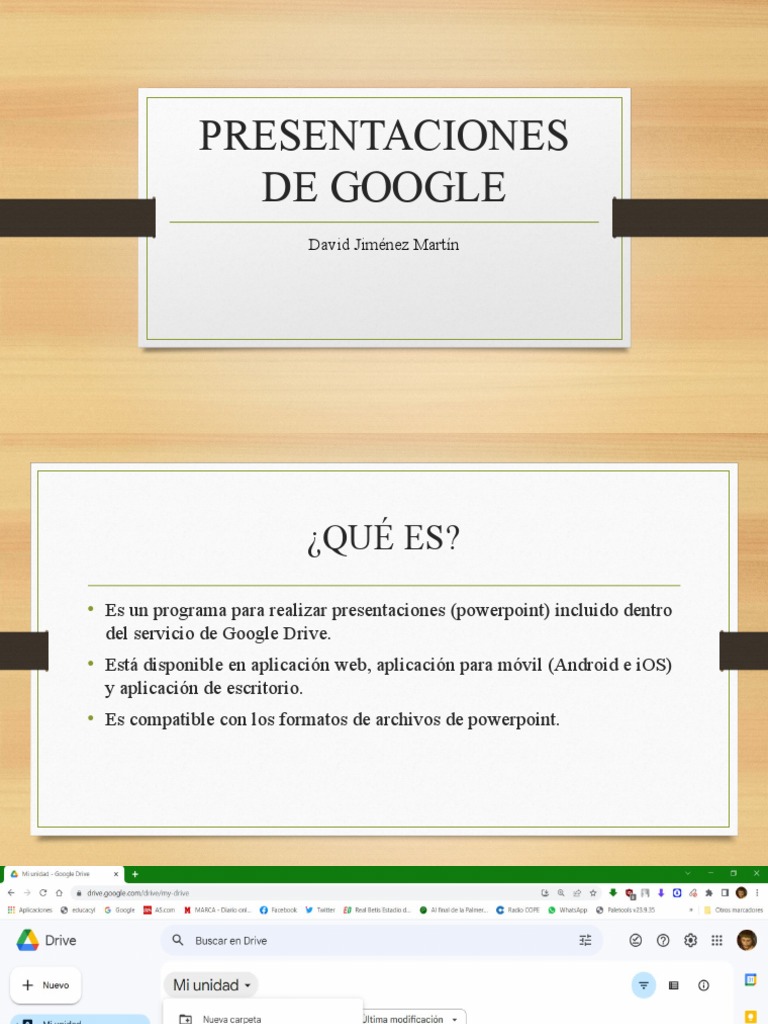 Presentaciones Google | PDF