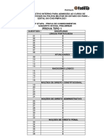 Fadesp 2022 PM Pa Aspirante Da Policia Militar Gabarito