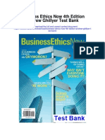 Business Ethics Now 4th Edition Andrew Ghillyer Test Bank