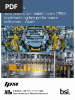 Introduction To TPM (Total Productive Maintenance) | PDF