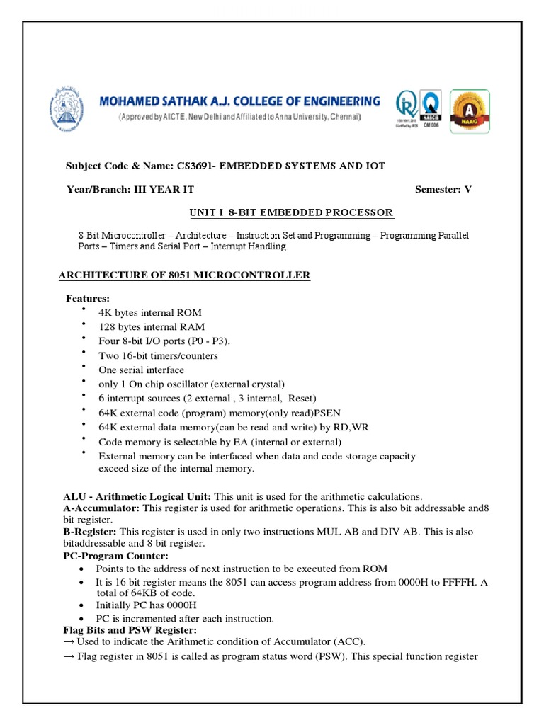 Unit 1 E Iot Notes Pdf